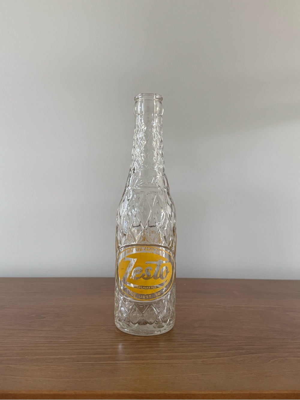 Rare Vintage Zesto ACL Empty Bottle– Philippine Market – Mint Condition
